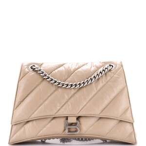 Balenciaga Crush Chain Flap Bag Quilted #253968B12B